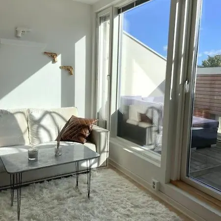Elegant Penthouse Loft - Center Appartement